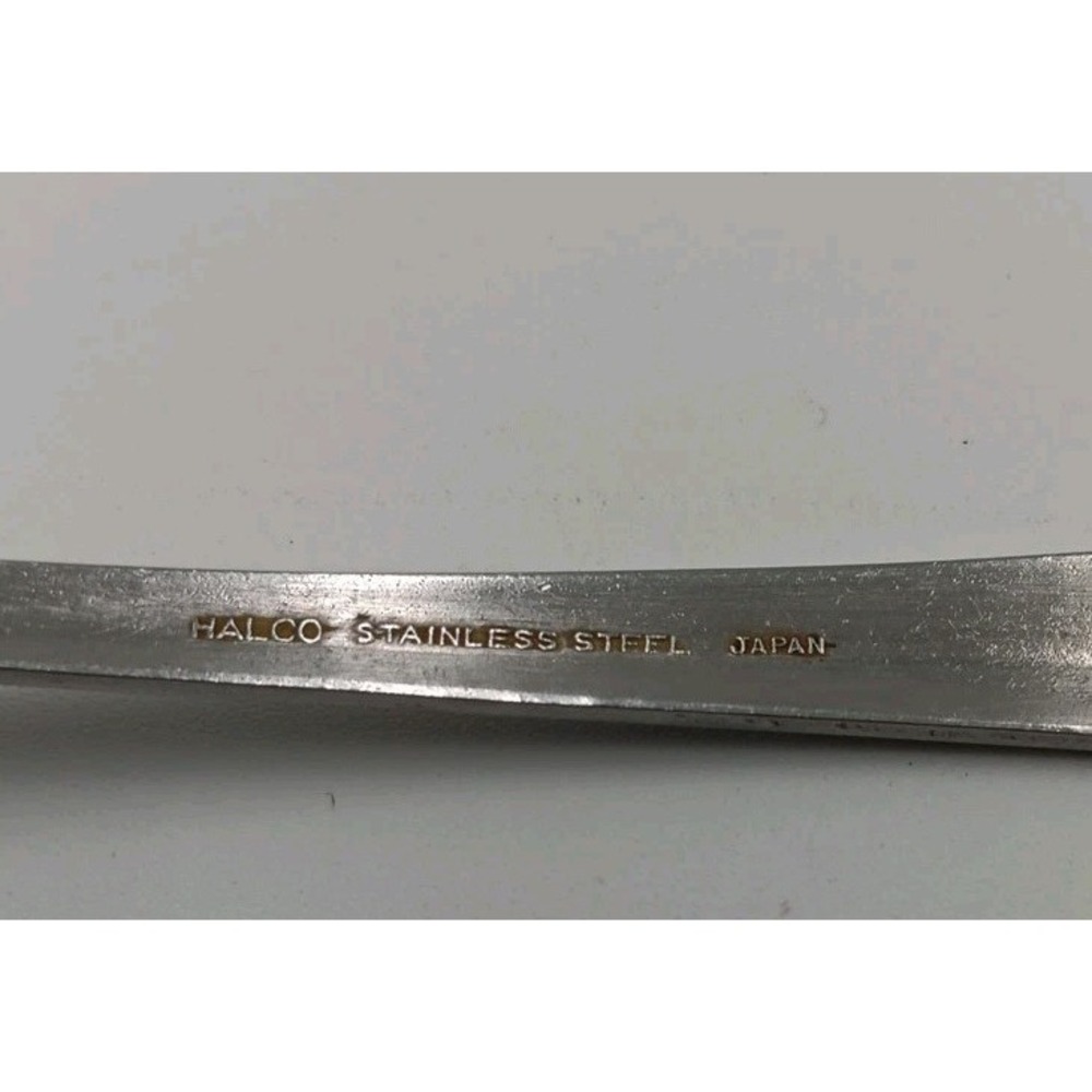 4 Halco‎ Stainless Steel Salad Forks Halco Leonard Patter Made in Japan - Picture 3 of 3